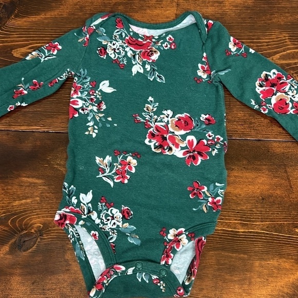 Baby Girl Winter Bundle | 12 Month Long Sleeve and Fleece Pants - Picture 10 of 12